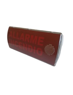 Panneau acoustique-optique Notifier aci296en 24 Vcc IP41C 2,7 W PAN1-EN